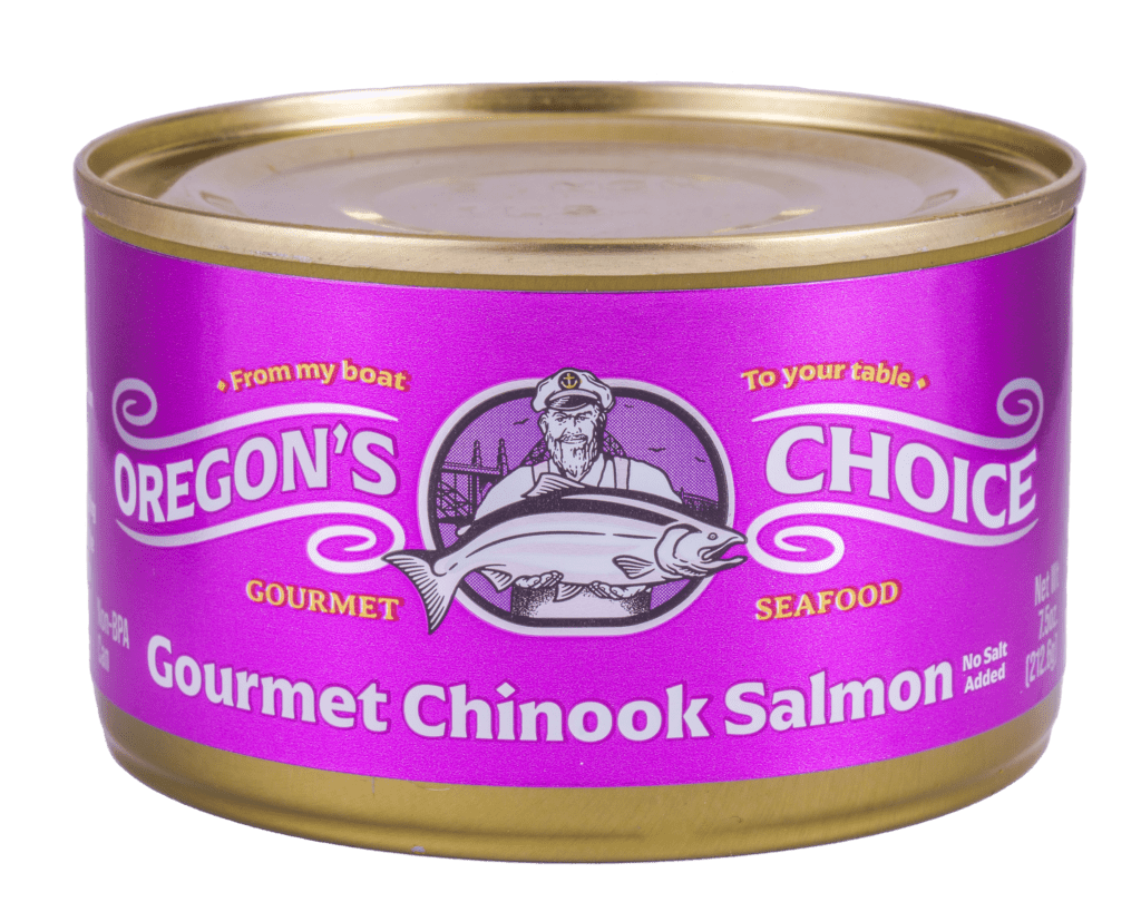 Royal Chinook Salmon No Salt Added 7.5 oz.