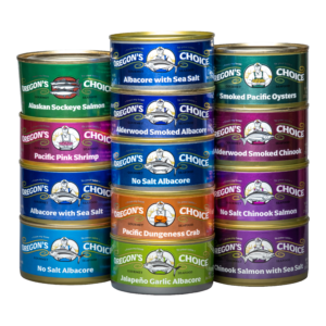 Oregon's Choice Gourmet canned seafood