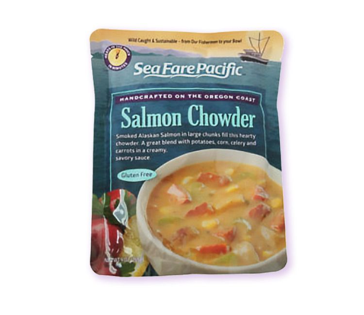 Gourmet Packaged Salmon Chowder